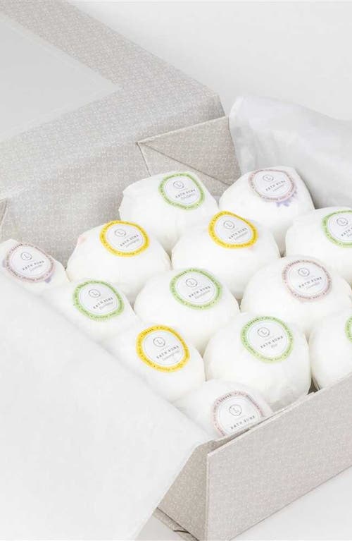 Lizush Large Bath Bombs Gift Box In Assorted Essential Oils