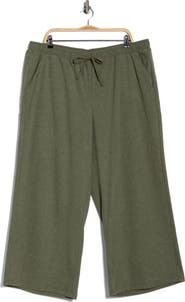 MAX STUDIO Drawstring Waist Wide Leg Pants