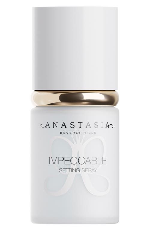 Anastasia Beverly Hills Impeccable 24 Hour Blurring Matte Setting Spray In Transparent