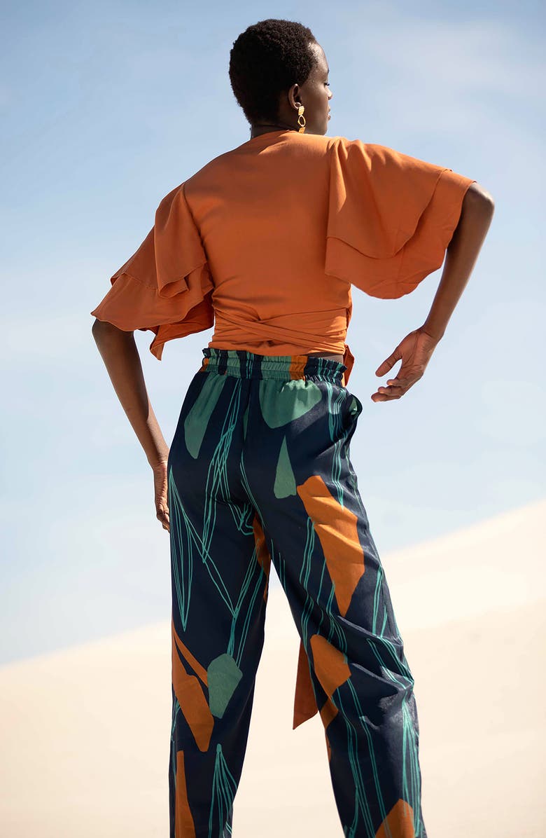 DIARRABLU Costa Wide Leg Pants, Alternate, color,