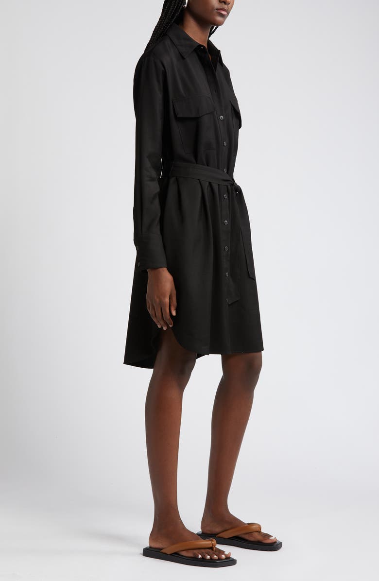 Nordstrom Long Sleeve Belted Shirtdress, Alternate, color, 