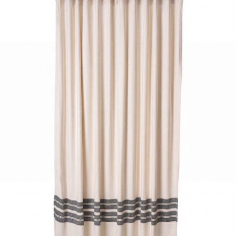 Costa Turkish Cotton Shower Curtain