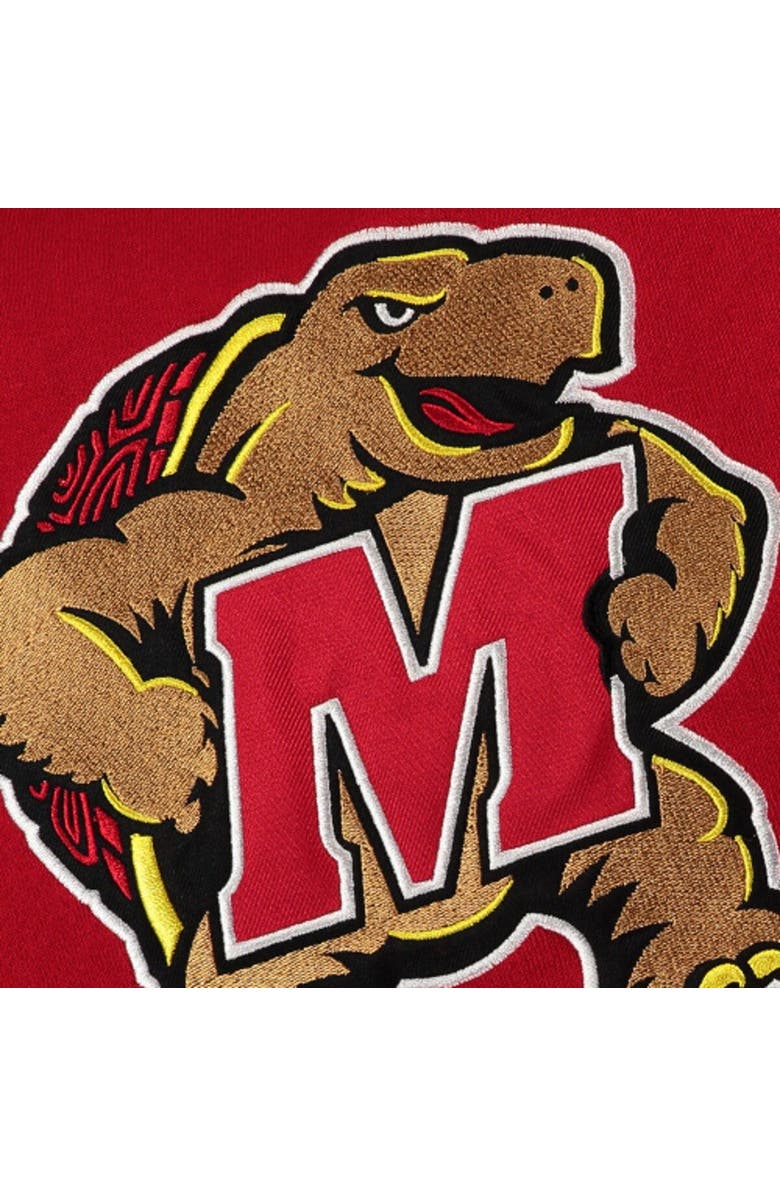 STADIUM ATHLETIC Youth Stadium Athletic Red Maryland Terrapins Big Logo Pullover Hoodie, Alternate, color,