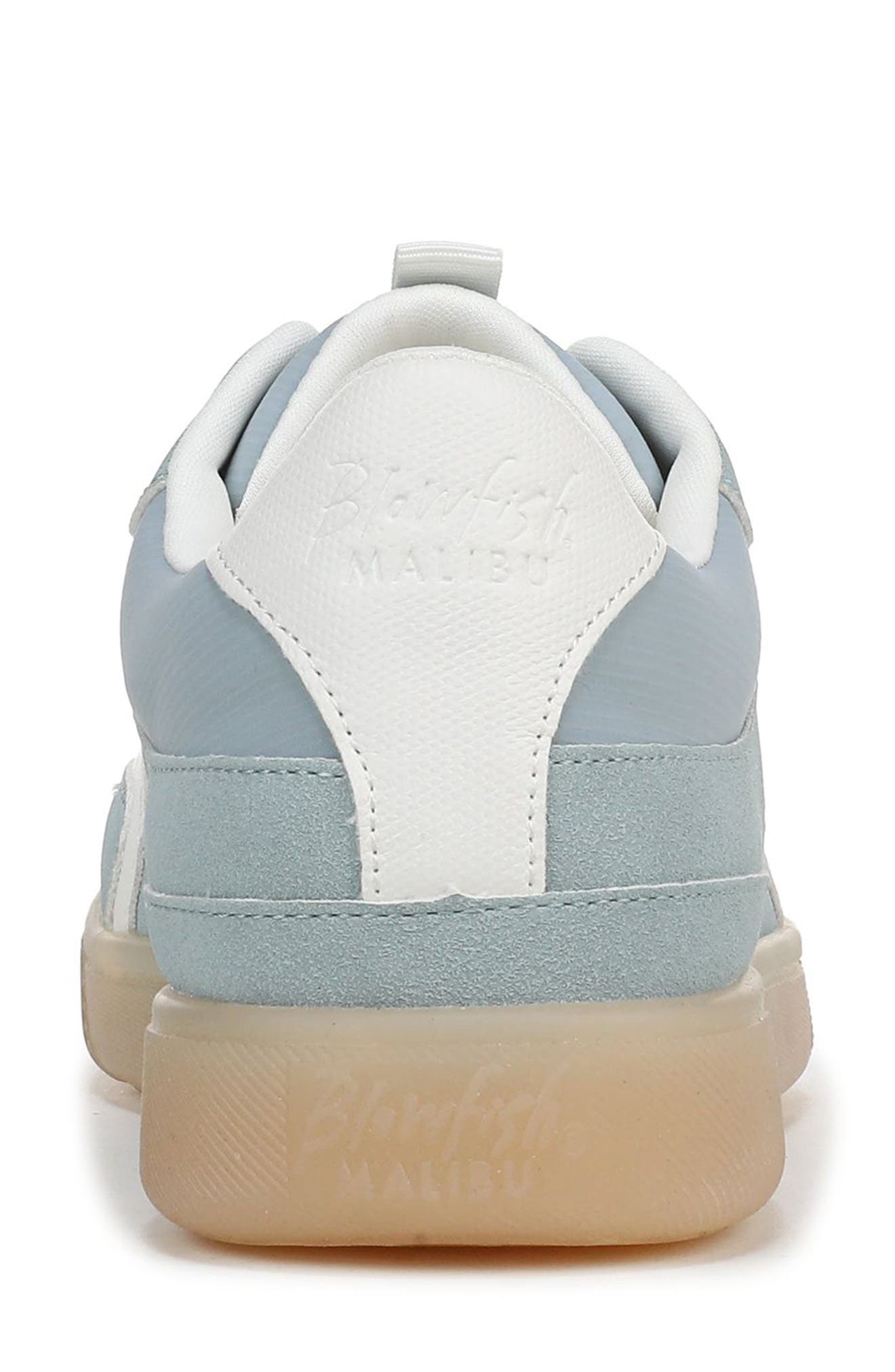 Blowfish Malibu Tastic Sneaker, Alternate, color, Sky Blue Faux Suede
