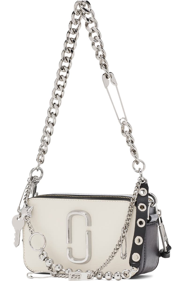 Marc Jacobs The Grommet Charm Chain Shoulder Strap, Alternate, color,