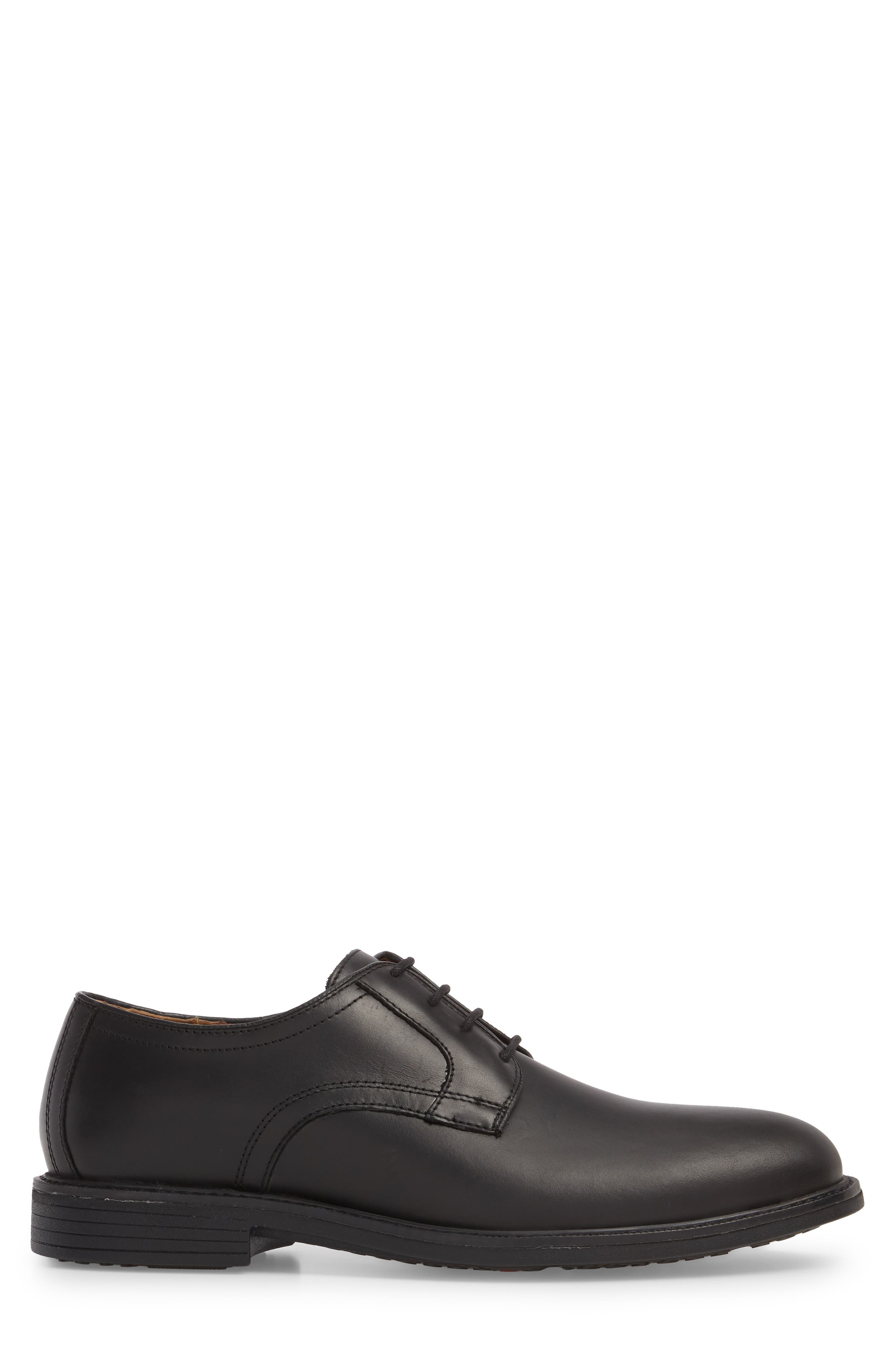 Hollis XC4® Waterproof Plain Toe Derby, Alternate, color, BLACK NUBUCK