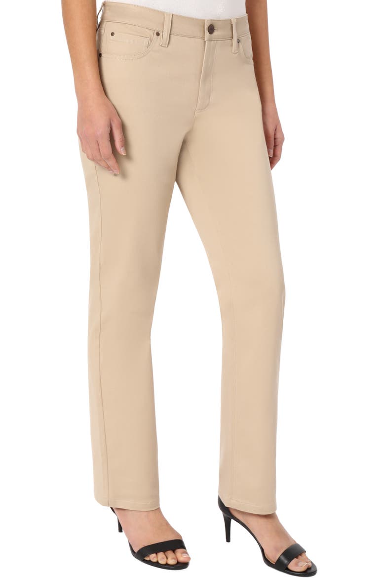 Lexington Straight Leg Jeans, Alternate, color, JONES KHAKI