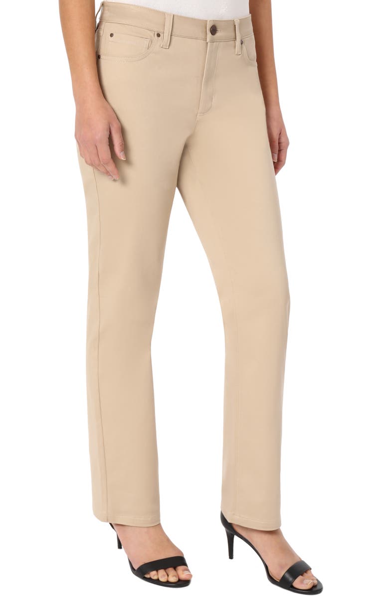 Jones New York Lexington Straight Leg Jeans, Alternate, color, Jones Khaki