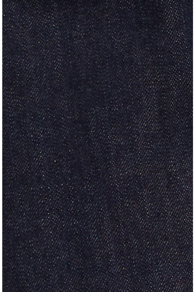 Selvedge Straight Leg Jeans, Alternate, color, INDIGO
