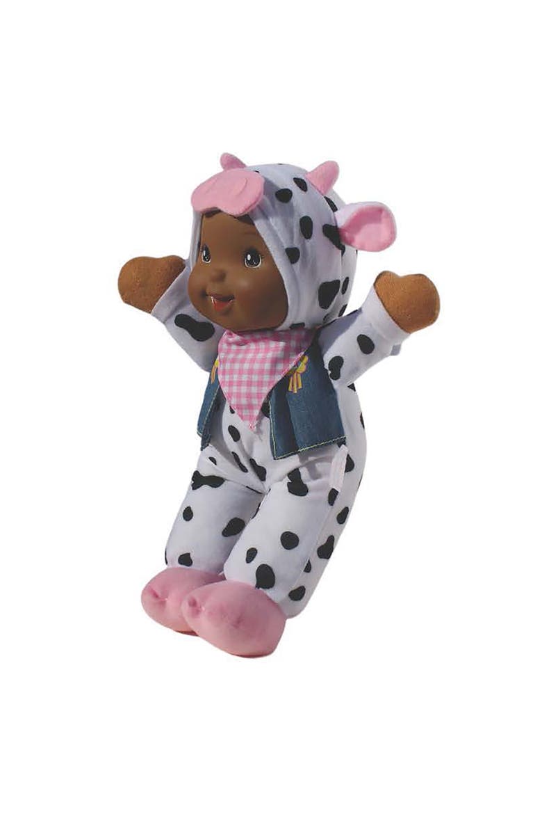 12" Soft Body Baby Doll with Farm Animal Friends, Alternate, color, Multicolored