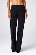 Franne Golde Wilshire Stretch Straight-Leg Pant