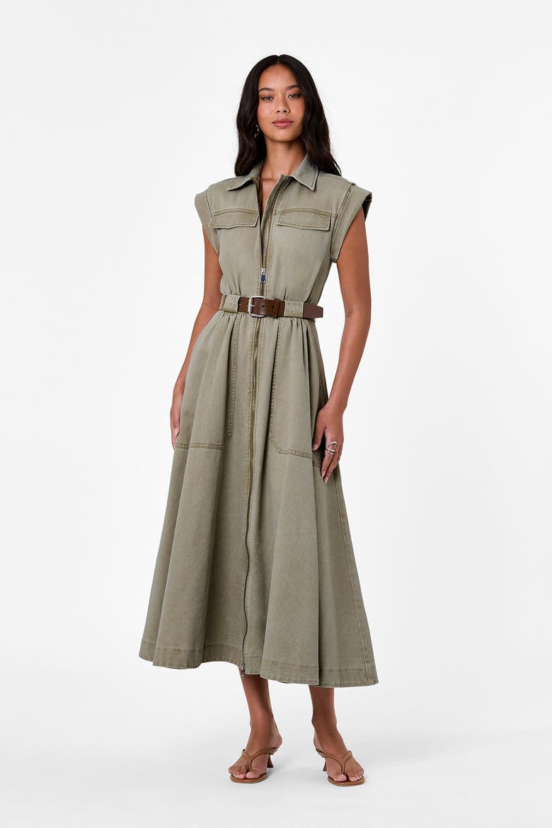 Trisha Dress, Alternate, color, Sage