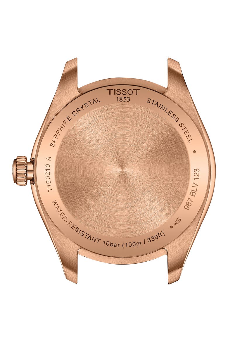 PR 100 Quartz Bracelet Watch, 34mm, Alternate, color, BROWN