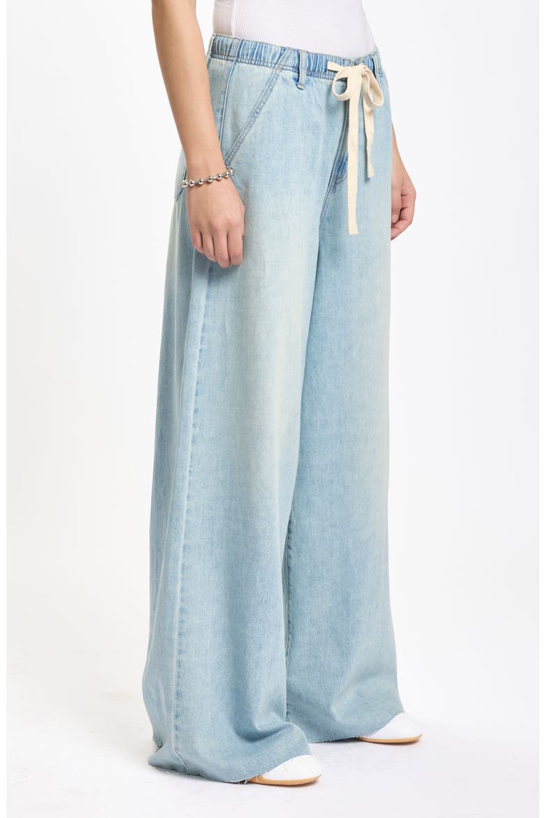 Cabana High Waist Wide Leg Jeans, Alternate, color, CHARMED