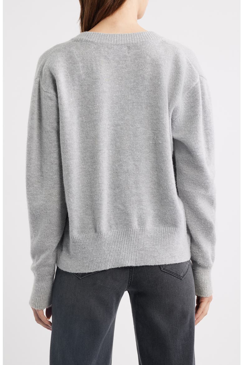 Melancholia Cardigan, Alternate, color, GREY