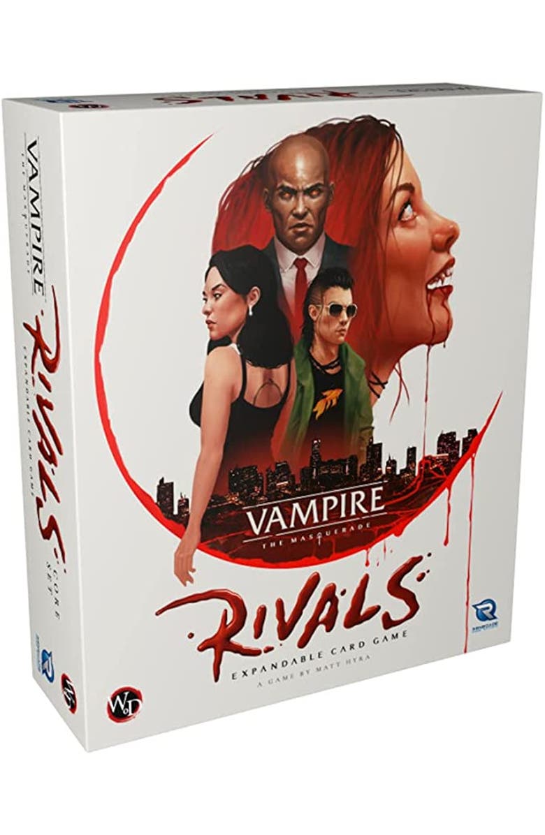 Renegade Game Studios Vampire The Masquerade Rivals, Roleplay Card Game, Main, color, Multicolored