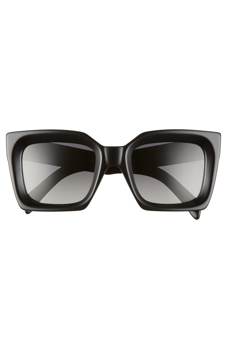 CELINE 51mm Polarized Square Sunglasses, Alternate, color, 