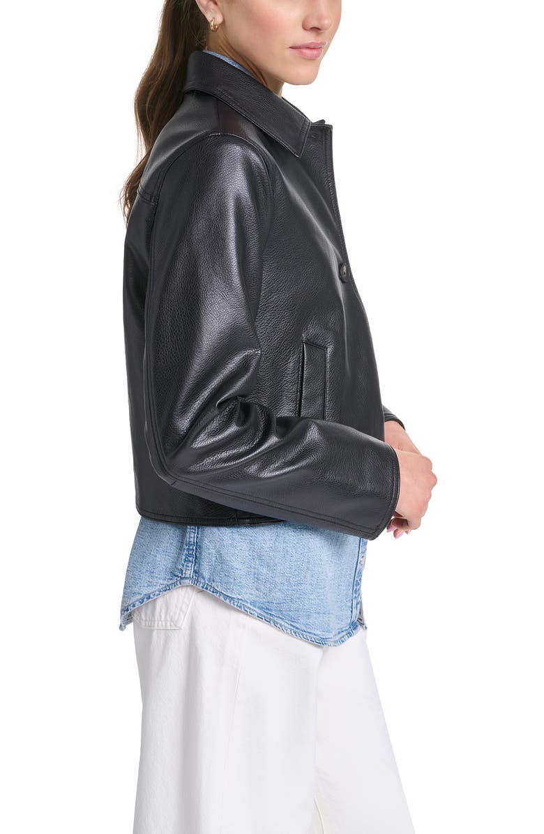 Levi's Crop Faux Leather Jacket, Alternate, color, 