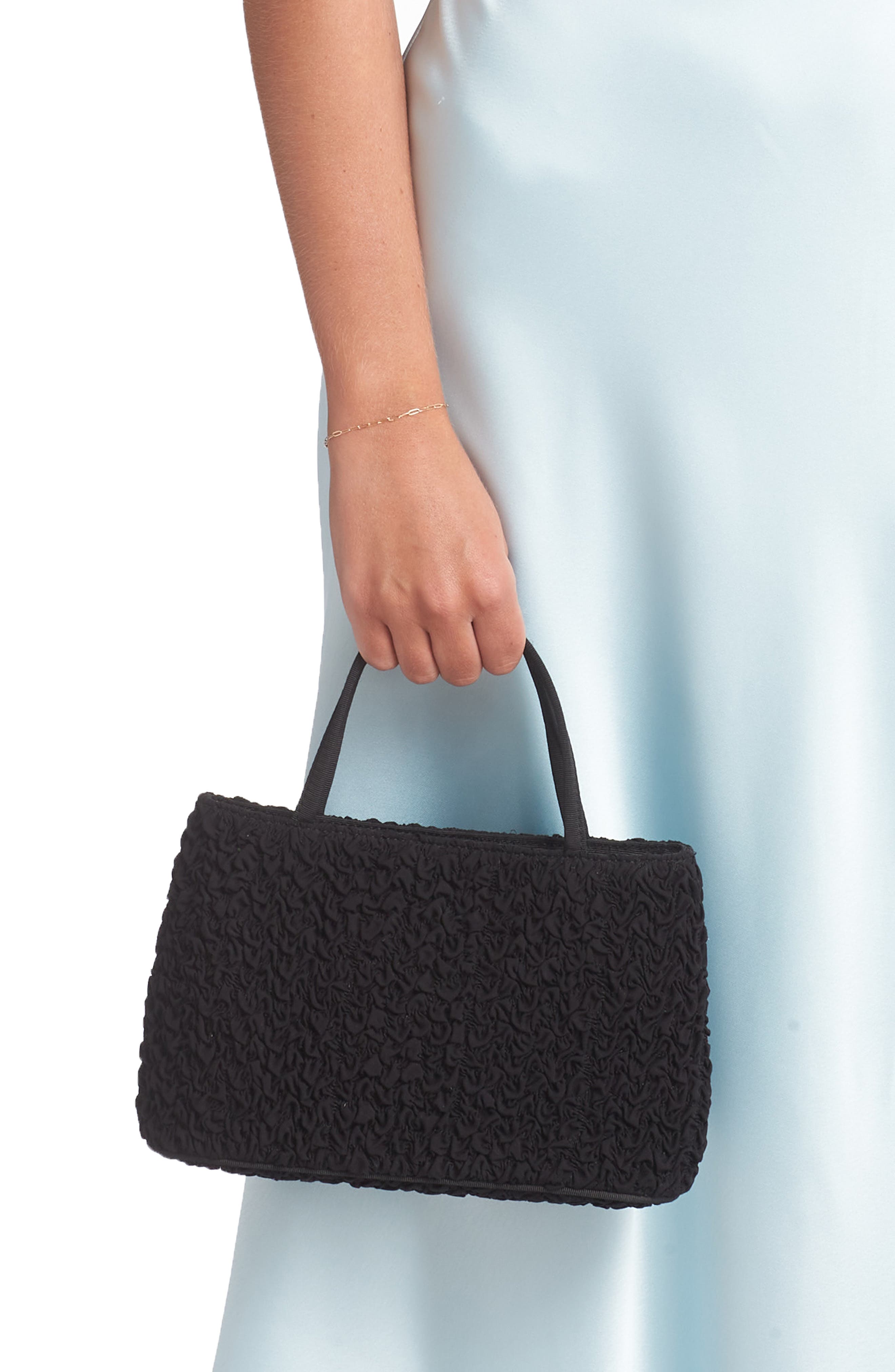Loeffler Randall Minnow Textured Mini Tote, Alternate, color, 