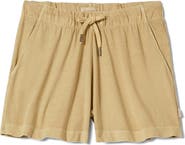 Brixton Carefree Organic Cotton Drawstring Lounge Shorts