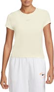 Nike Sportswear Club Chill Knit Mod Crop T-Shirt