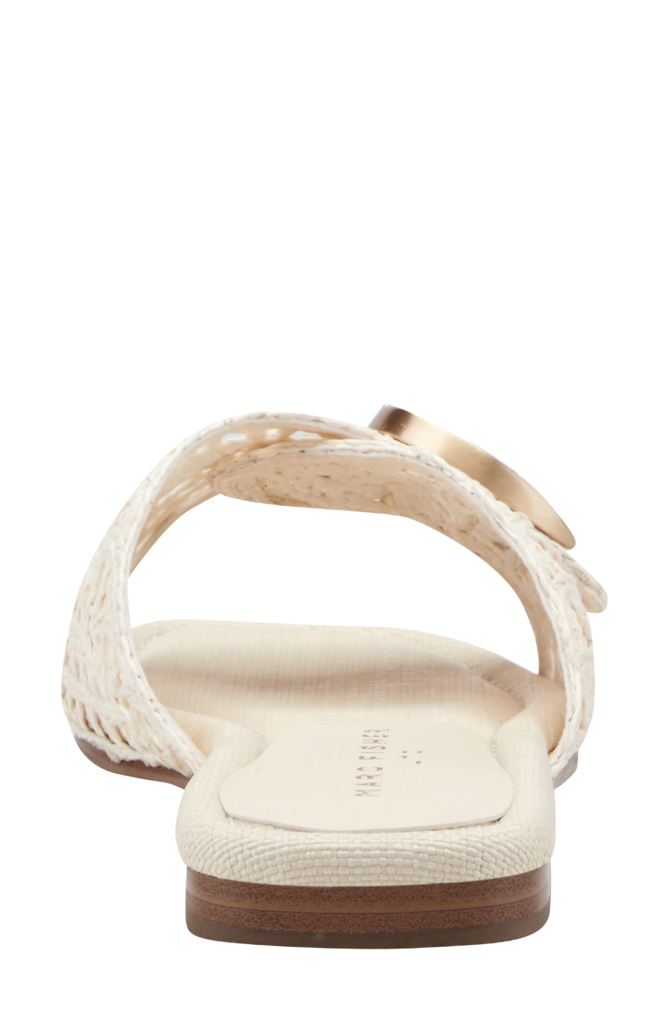 Nacole Slide Sandal, Alternate, color, IVORY