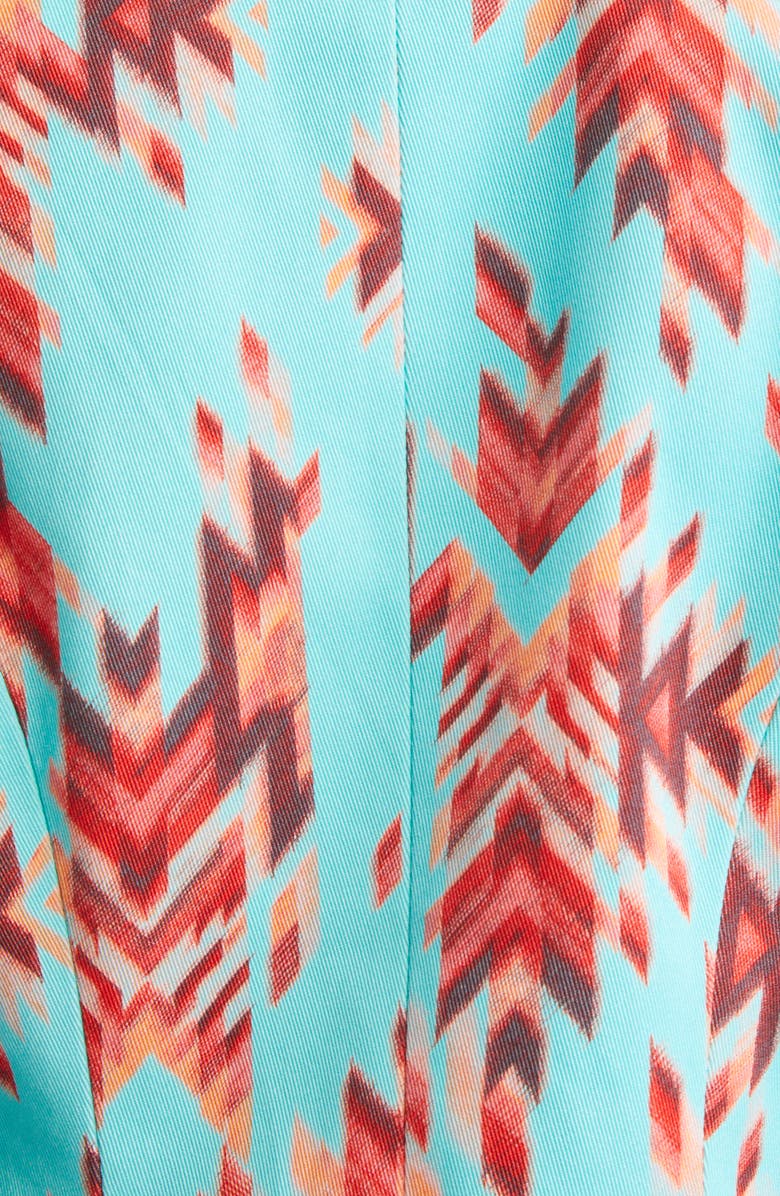 L'AGENCE Marie Double Breasted Cotton Blazer, Alternate, color, 