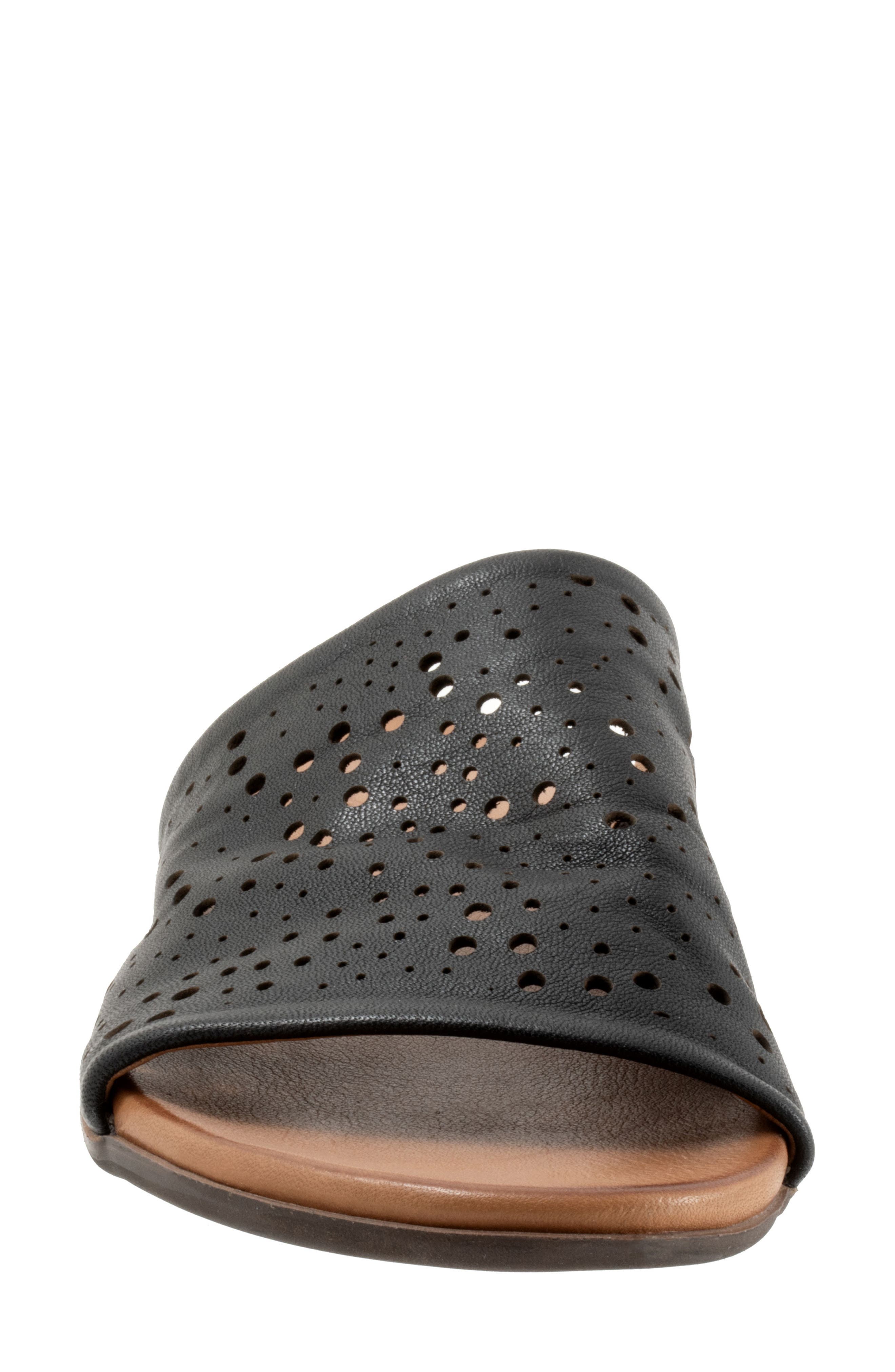 Bueno Turner Perforated Slide Sandal, Alternate, color, 