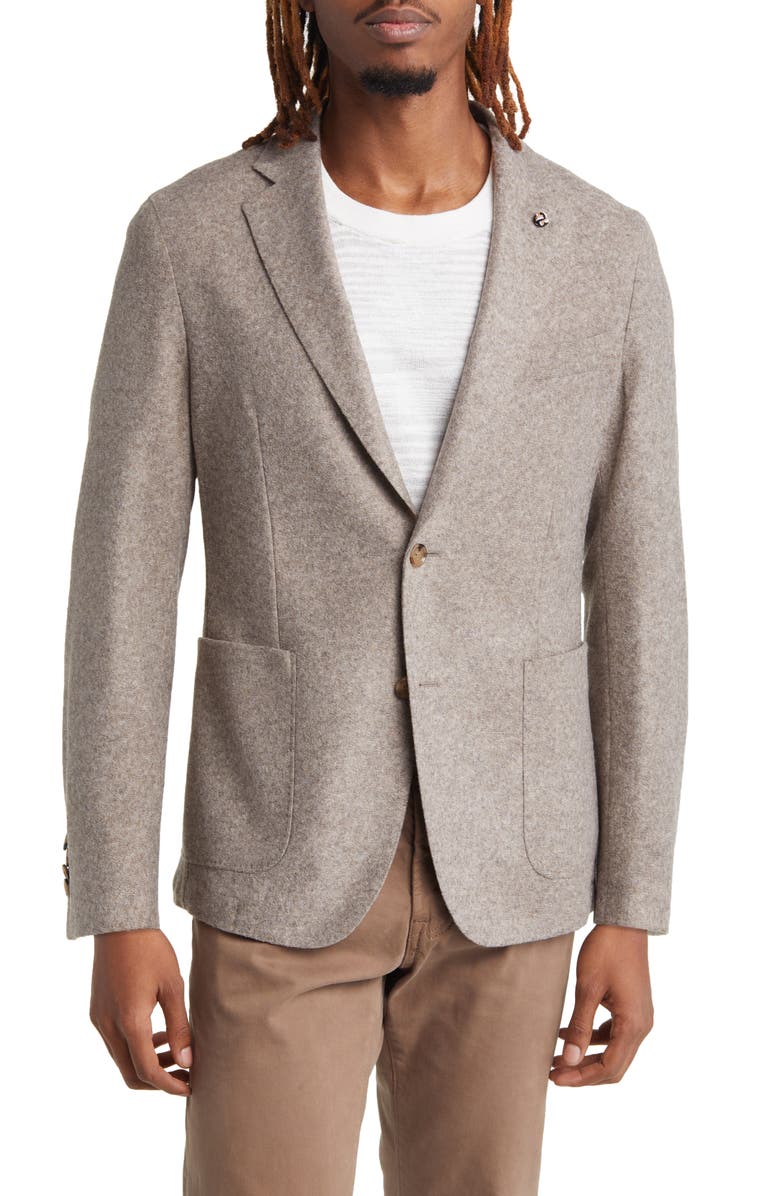 BOSS Hanry Heathered Sport Coat, Main, color,