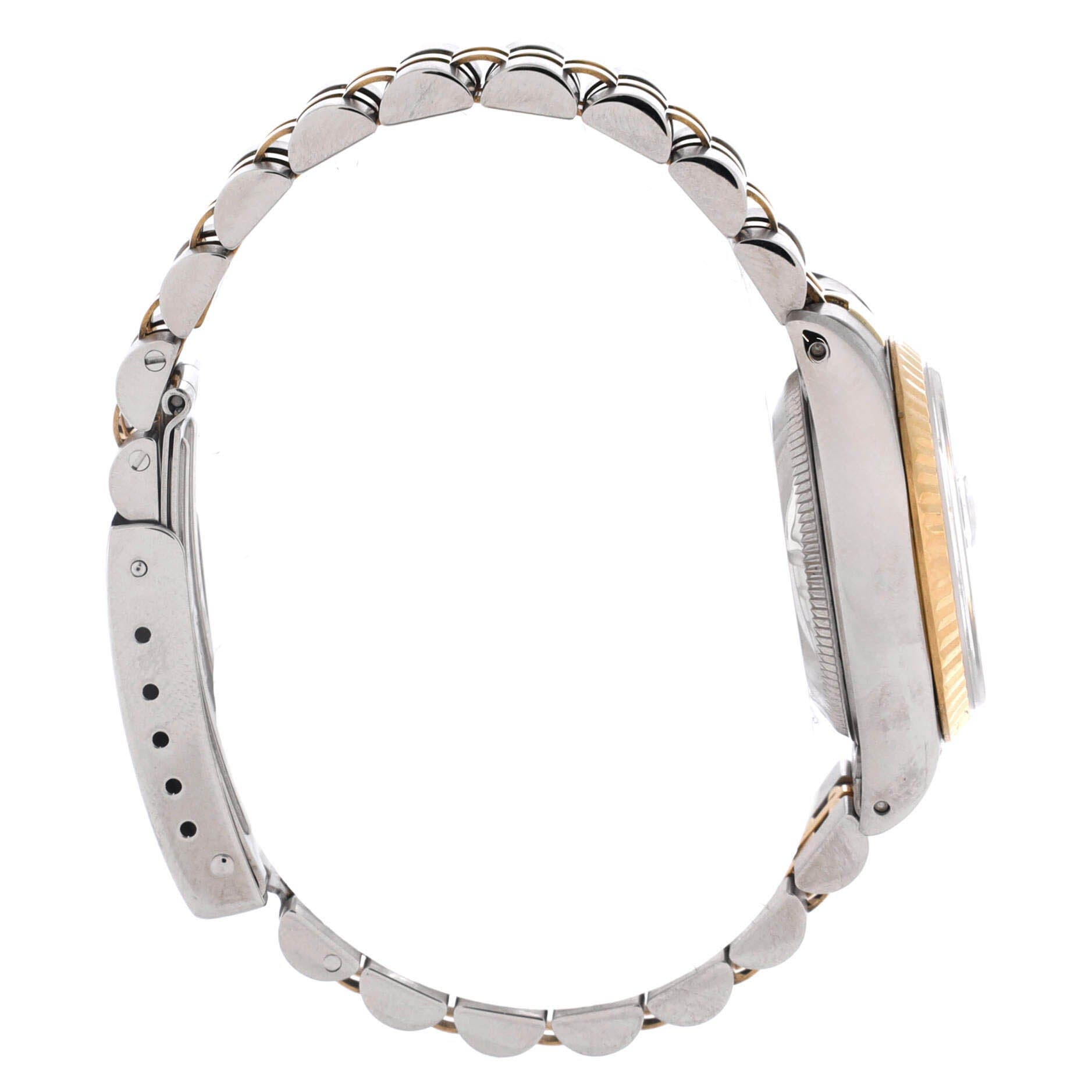 Oyster Perpetual Datejust Automatic Watch Stainless Steel and Yellow Gold 26, Alternate, color, Metallic Silver