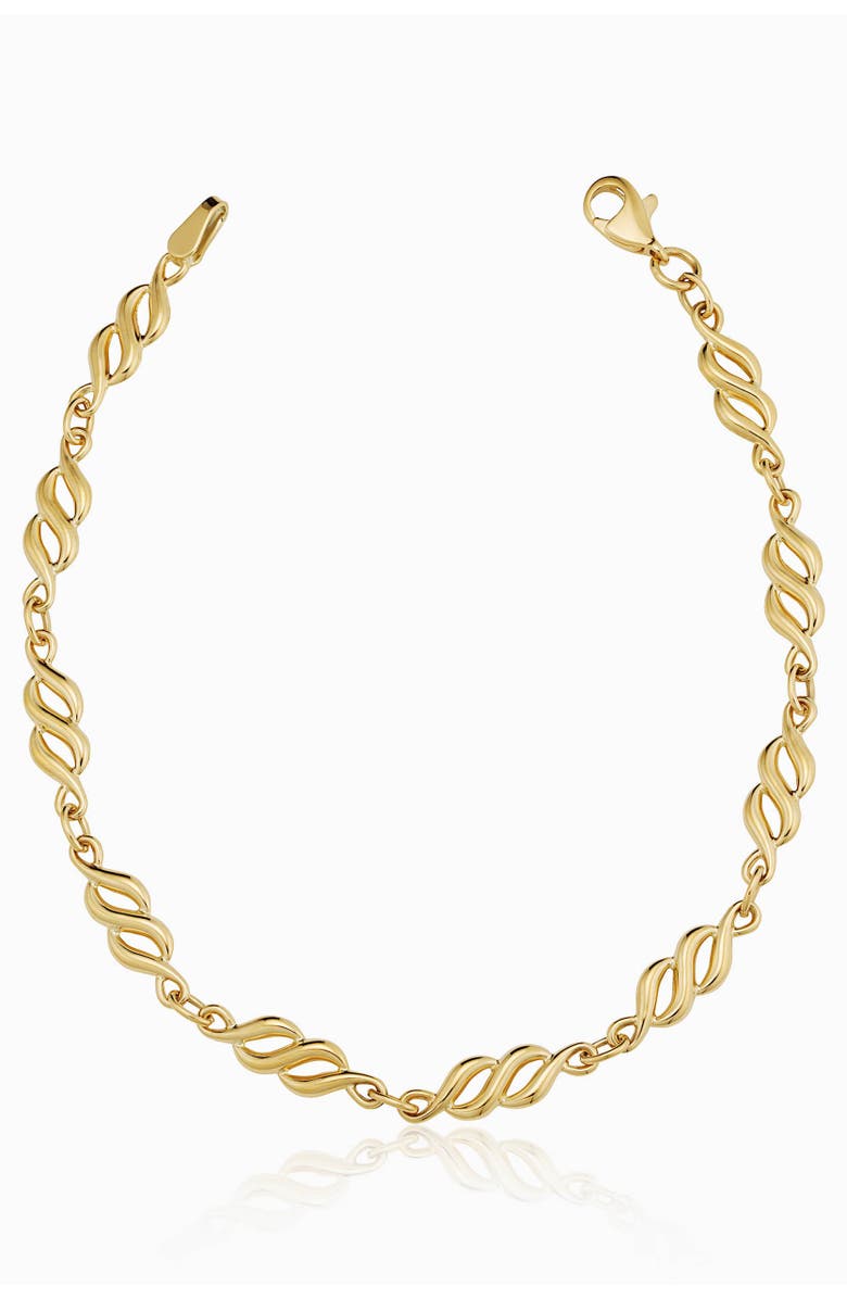 Oradina 10K Yellow Gold Revival Bracelet, Main, color, Yellow Gold