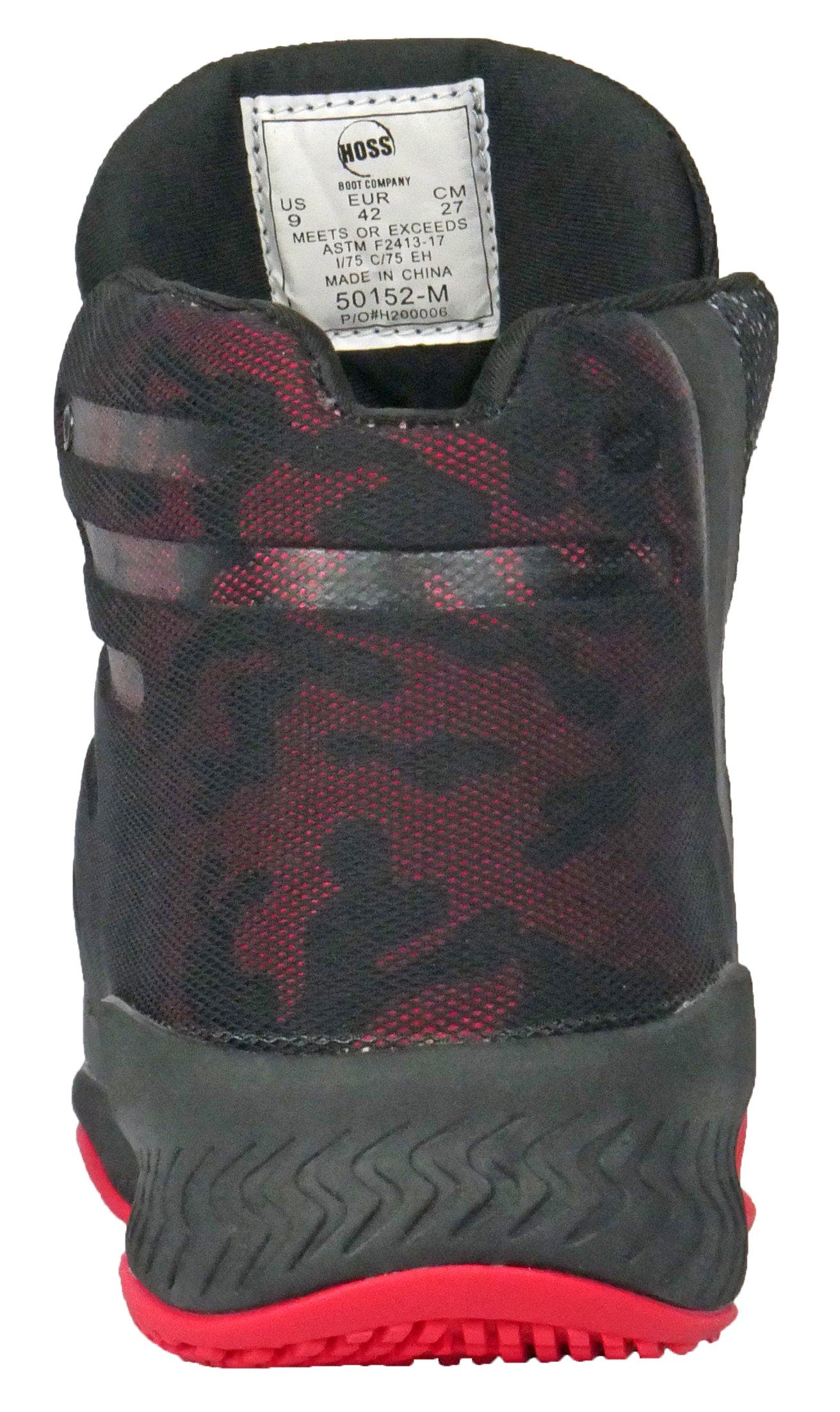 Hoss Boot Company HOSS Rim Fly Composite Toe Lightweight Athletic Work Shoe, Alternate, color, Black