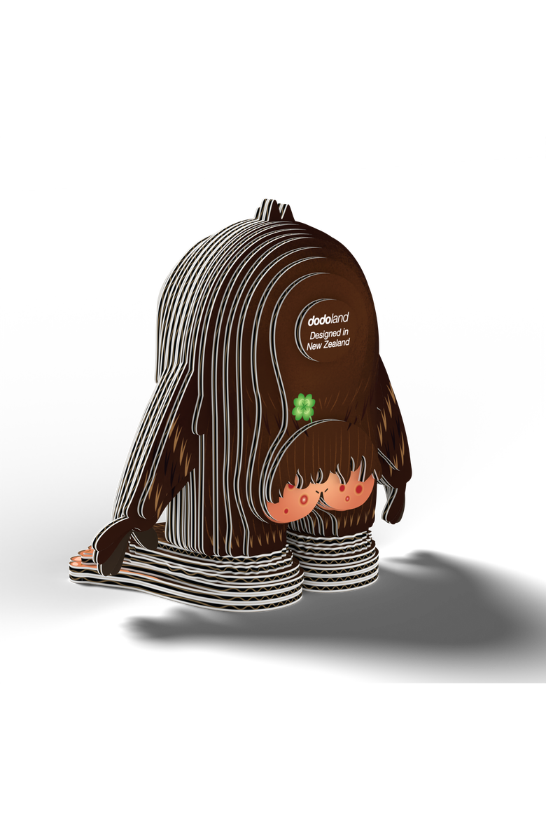Sasquatch 3D Puzzle, Alternate, color, No Color