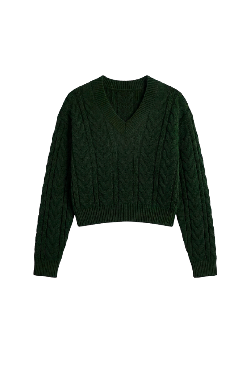 Merino Cashmere Lounge Sweater, Alternate, color, Pine Green