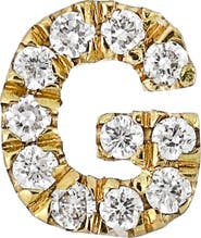 Bony Levy Icon Diamond Initial Single Stud Earring (Nordstrom Exclusive)