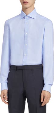 ZEGNA Trofeo Milano Cotton Button-Up Shirt