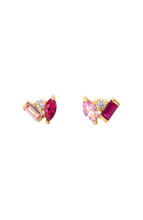 Seraphina Celeste Stud Earrings