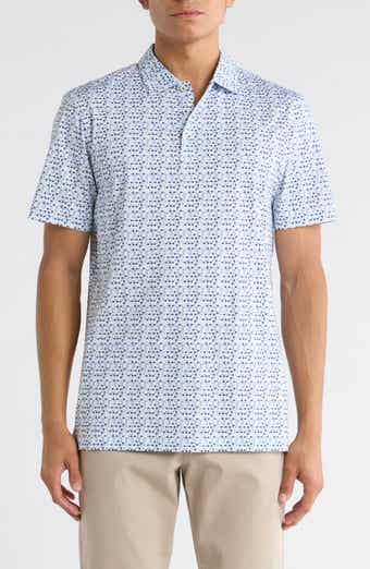 Bugatchi Victor Short Sleeve 8-Way Stretch OoohCotton® Knit Button-Up Shirt