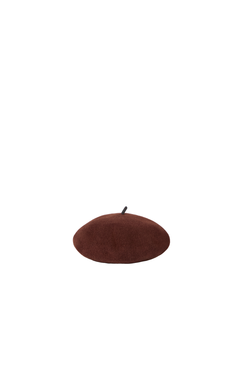 Wool beret, Main, color, Ruby