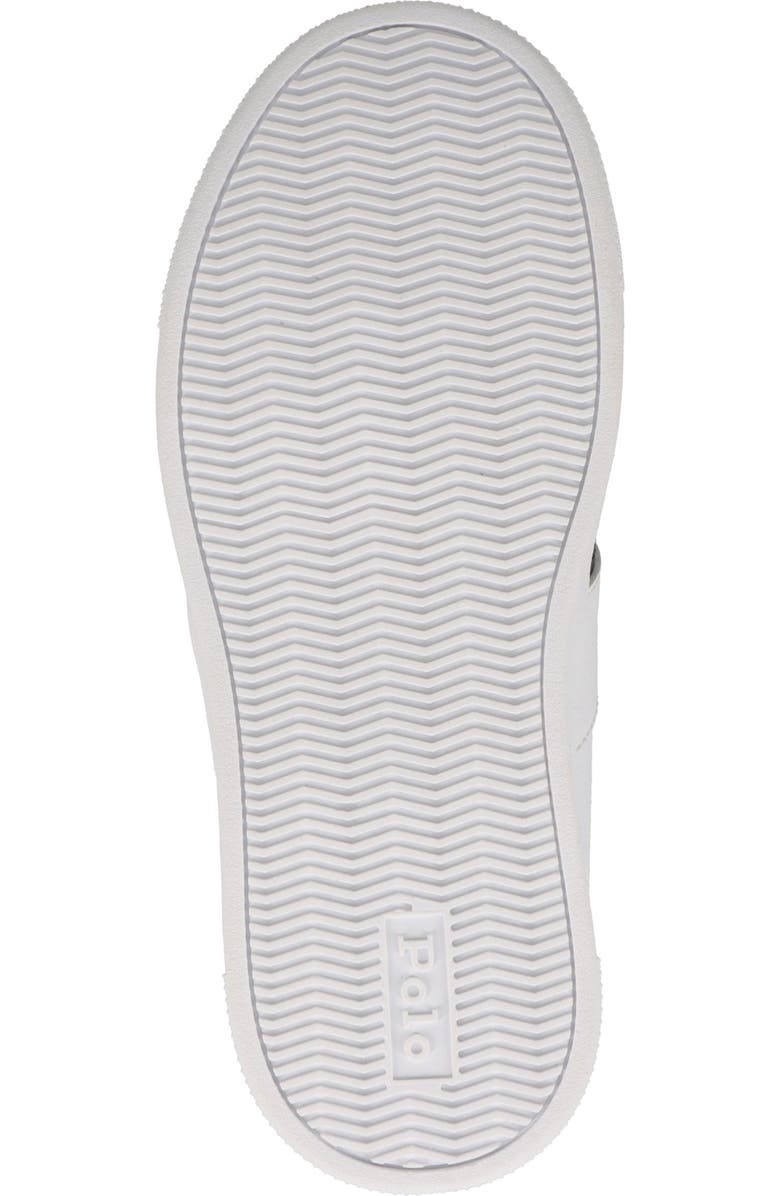 Ralph Lauren Kids' Telly Sneaker, Alternate, color, White/Navy