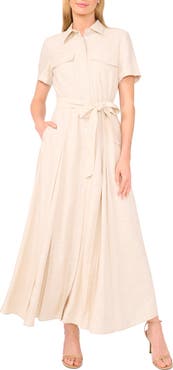 Ted Baker Short Sleeve Belted Shirtdress