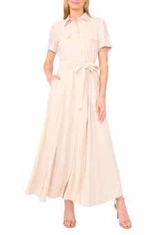 Ted Baker Short Sleeve Belted Shirtdress