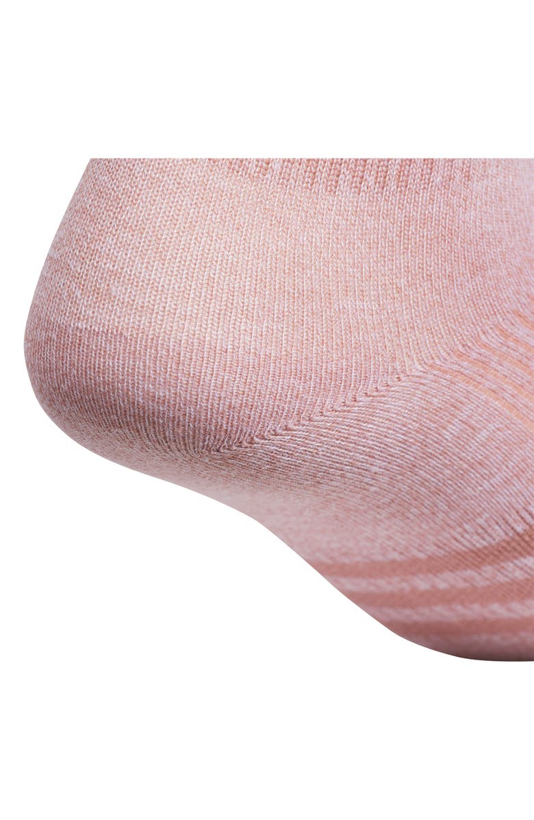 adidas Superlite 3.0 6-Pack Ankle Socks, Alternate, color, Dark Pink