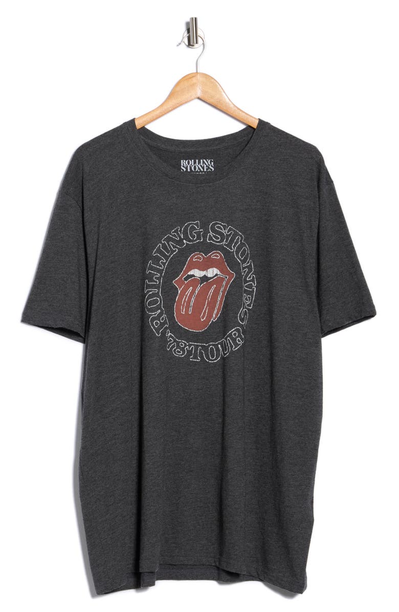 Lucky Brand Rolling Stones Graphic T-Shirt, Alternate, color, Jet Set Grey