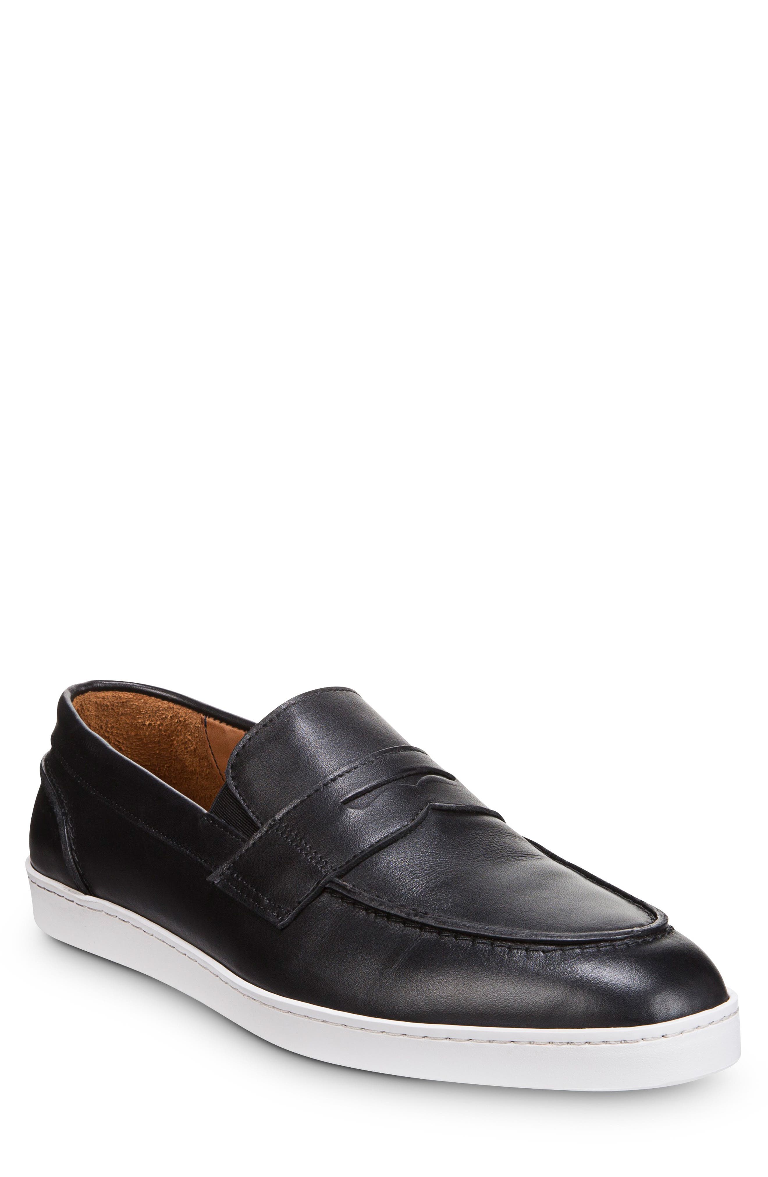 Allen Edmonds Randolph Slip-On Sneaker, Main, color, Black