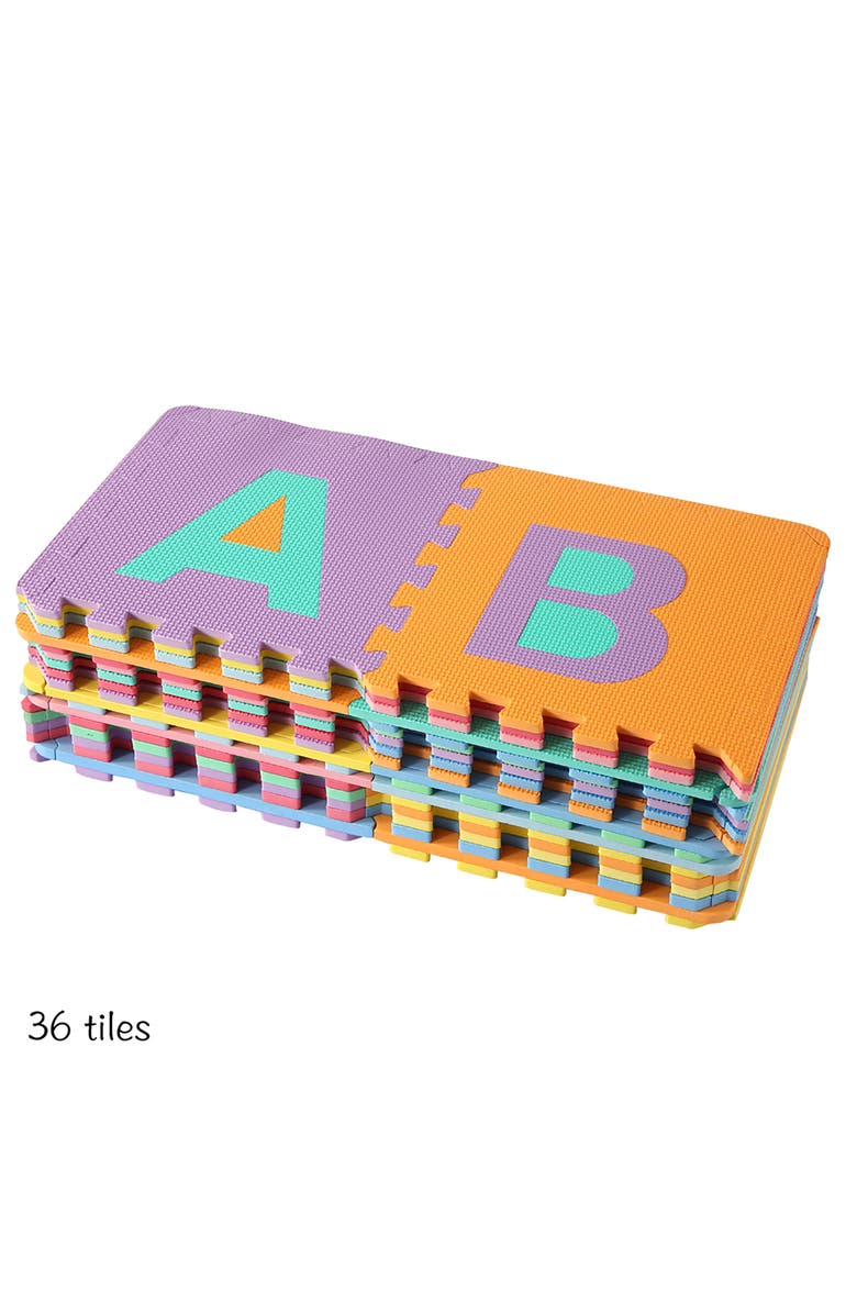 Easy Playhouse Soft Foam Floor Puzzle Tiles, Alternate, color,
