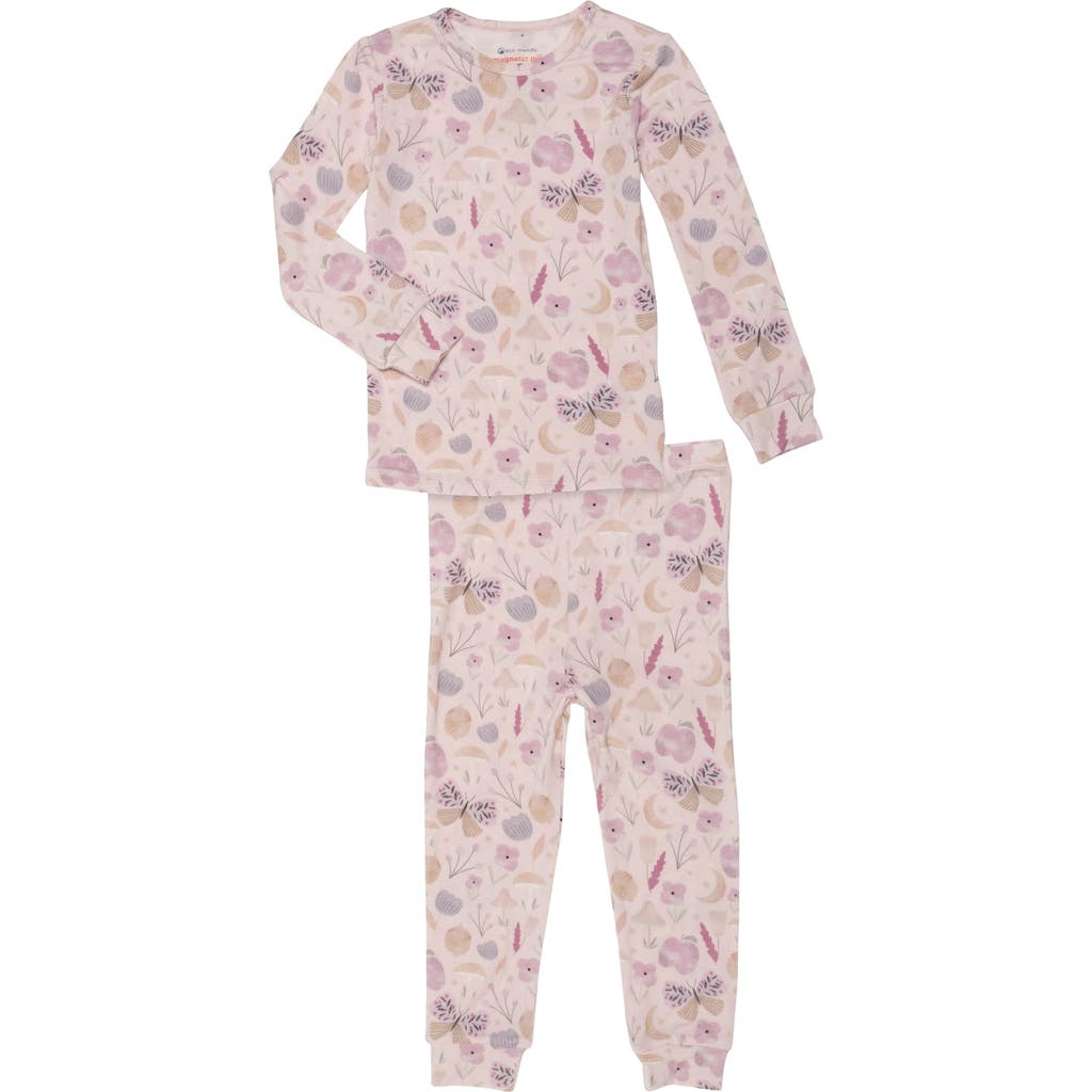 Magnetic Me Kids' Organic Botanics Fitted Two-Piece Pajamas
