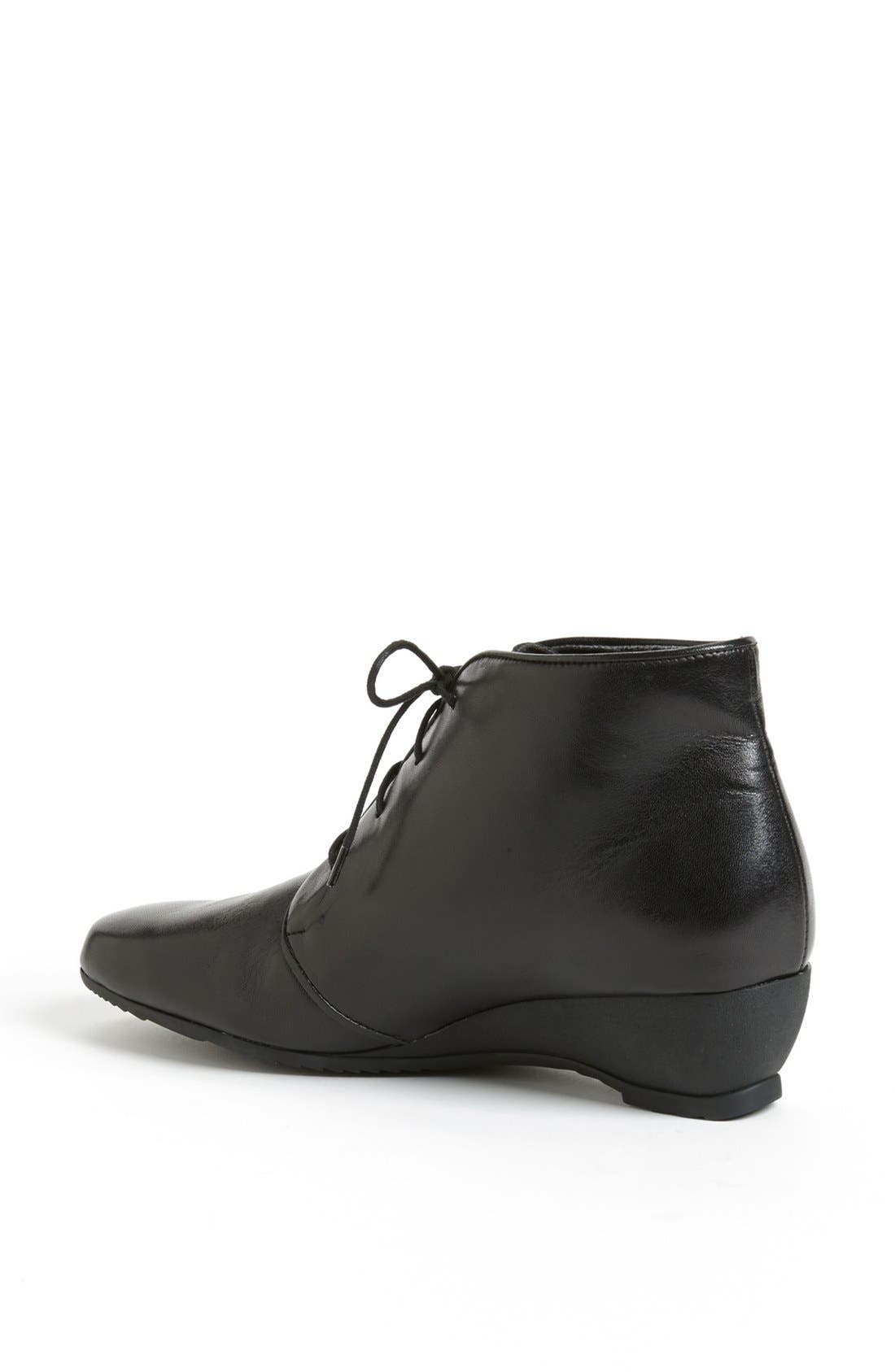 'Kara' Boot, Alternate, color, BLACK LEATHER