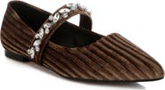 Rag & Co Dresden Water Repellent Pointed Toe Flat