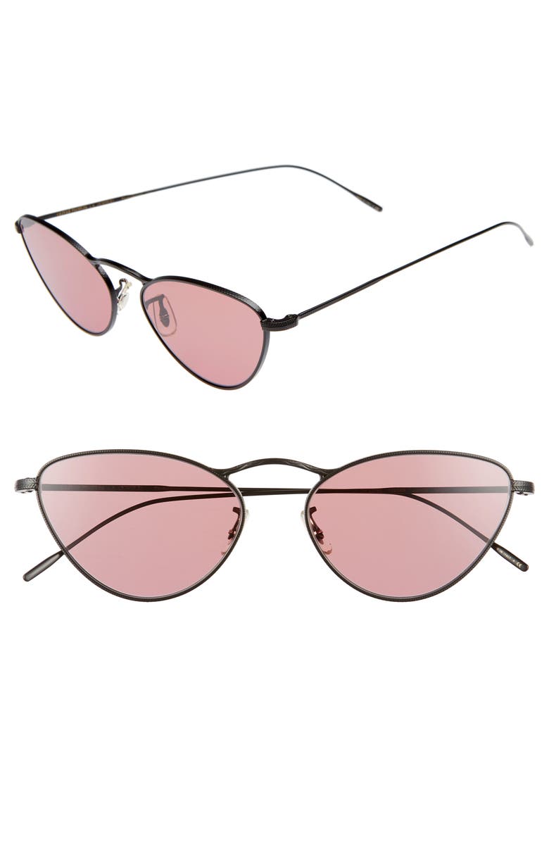 Oliver Peoples Lelaina 56mm Photochromic Cat Eye Sunglasses, Main, color,
